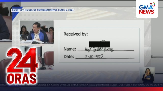 Court sheriff na sinapak dati ni VP Duterte, inilistang witness ng impeachment prosecutors | 24 Oras