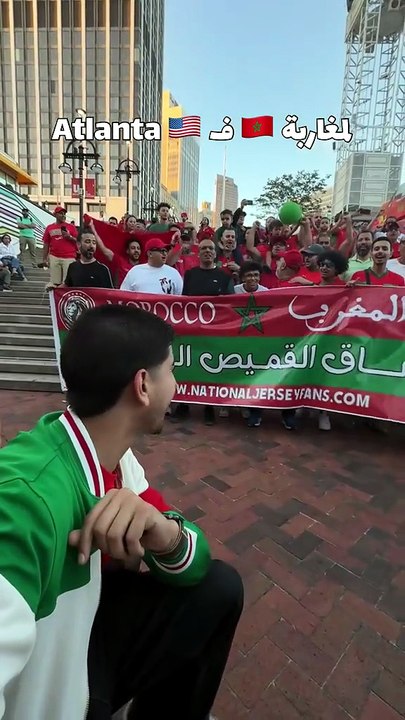 Saudi Fans took over atlanta for game against haiti