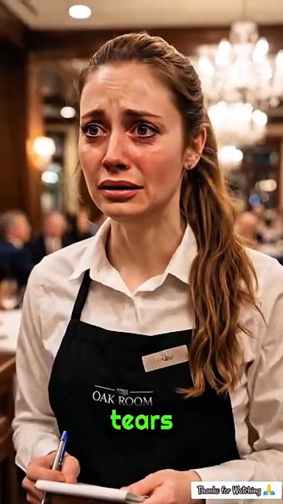 He Humiliated A Waitress Over A Slice Of Cheese… Then An Elderly Woman Changed Her Life 😭❤️#Waitress