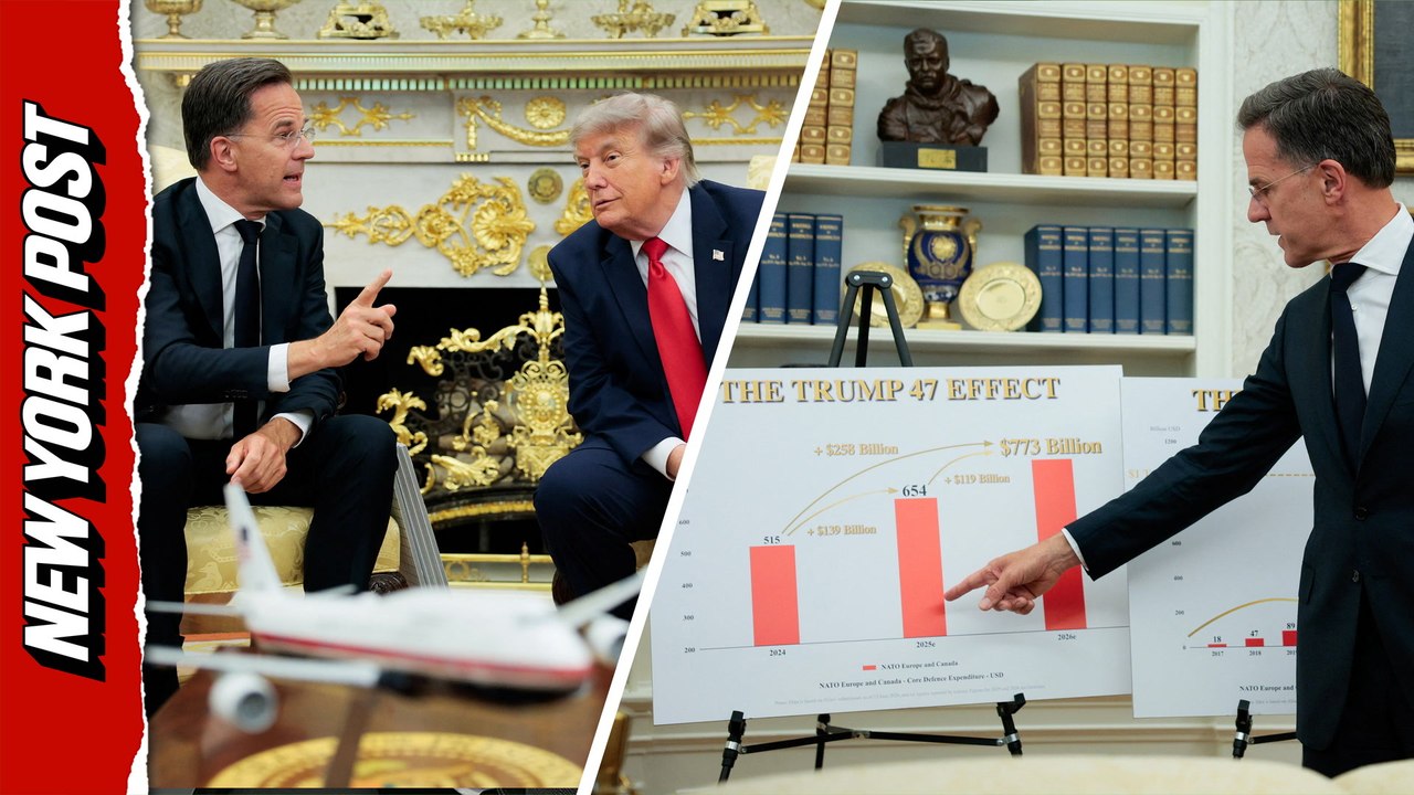 NATO Chief Flatters Prez With 'Trump Trillion' Chart, Claims European Allies 'Have Been There' on Iran