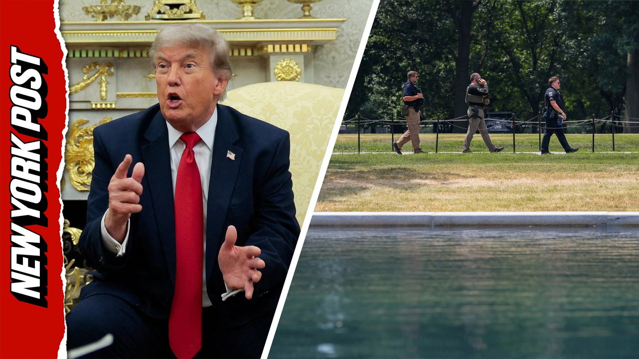 Trump Announces 6 Arrests Tied to Reflecting Pool Vandalism