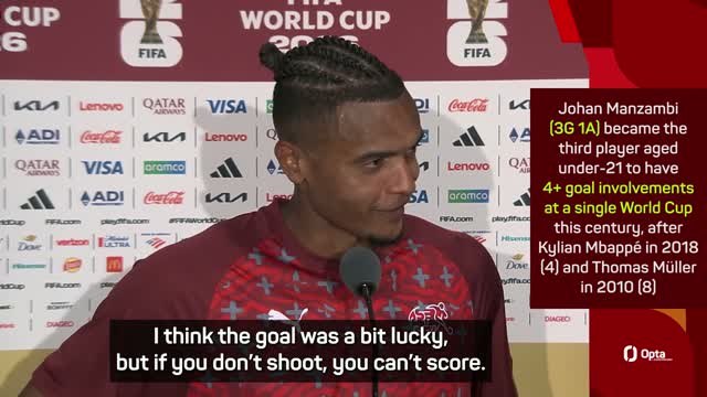 Akanji delighted for young star Manzambi after third World Cup goal