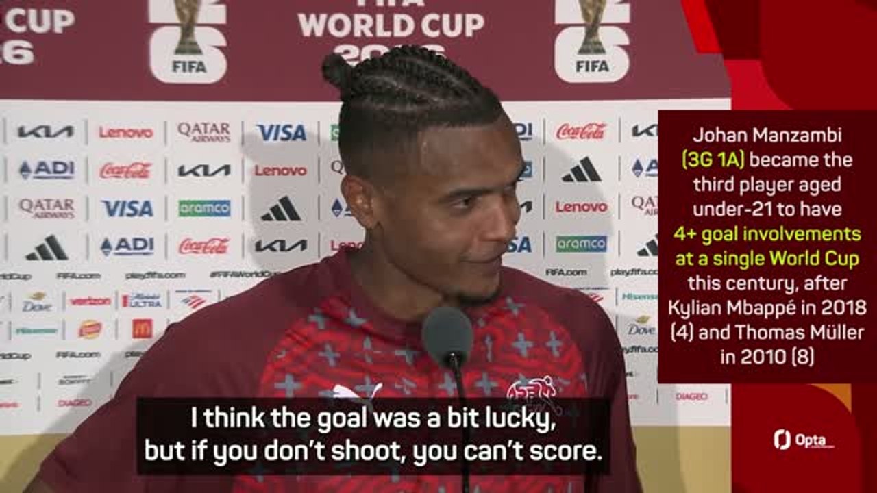 Akanji delighted for young star Manzambi after third World Cup goal