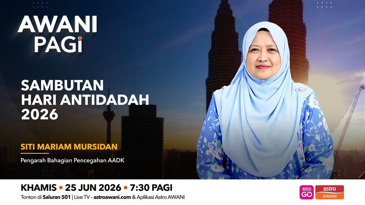 AWANI Pagi: Sambutan Hari Antidadah 2026