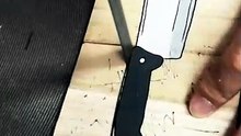 Wooden Meat Cleaver Picture ASMR  | Relaxing Wood Cutting Sounds #TOPG7ASMR