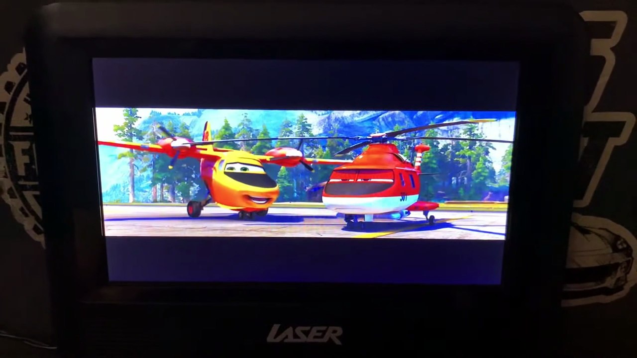 Planes Fire & Rescue (2014) Blade Meets Dusty/ Gets Pontoons Scene