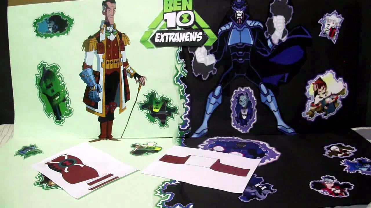 Tutorial - Papercraft SuperOmnitrix - Ben 10 Omniverse