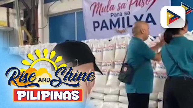 First Lady Liza Araneta-Marcos, pangungunahan ang pamamahagi ng libreng tig-10 kg na bigas sa isang barangay sa Maynila ngayong araw | ulat ni JM Thompson