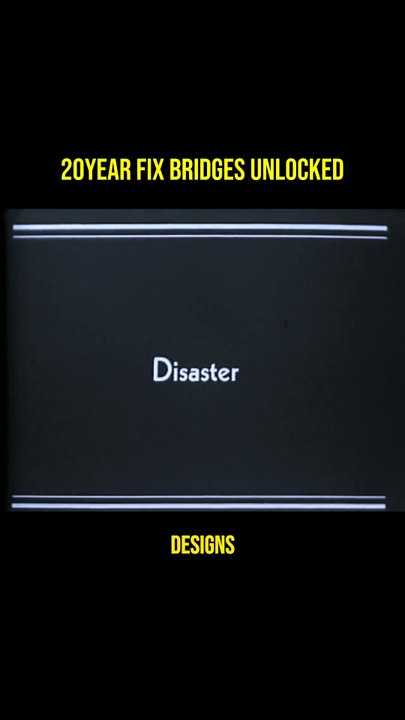 20-Year Fix: Bridges Unlocked! 🌉