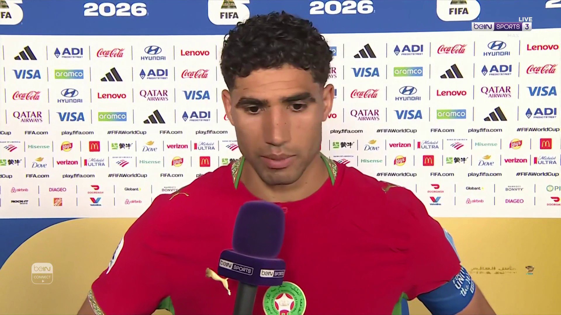 أشرف حكيمي: "سنكون جاهزين لمباراة دور الـ32"