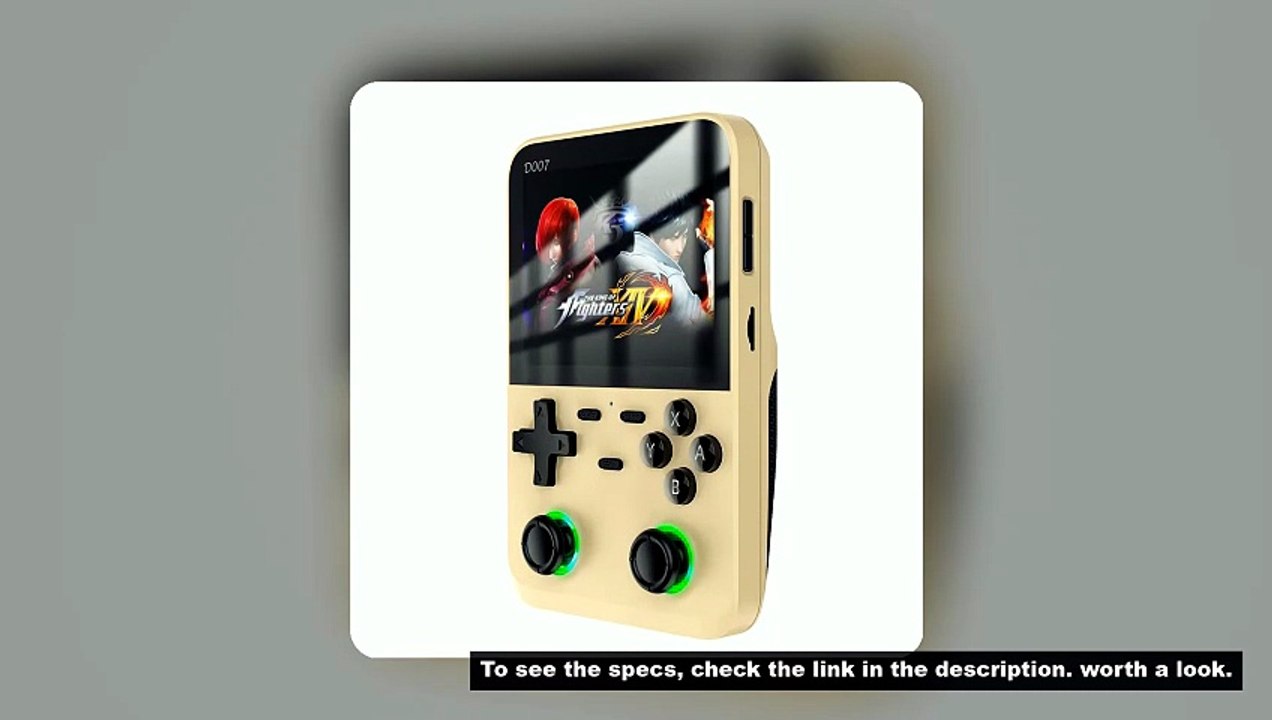 D007 Plus/ X6 3.5 Inch IPS Screen Handheld Game Players Dual Joystick 10000+ Game Retro Devices Port