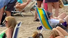 Mar del Plata Beach A Wonderful Day