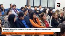 La ministra del STJ de Misiones Cristina Leiva sobre la reforma del código procesal penal