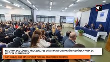 El ministro del STJ Juan Manuel Diaz sobre la reforma del código procesal de Misiones