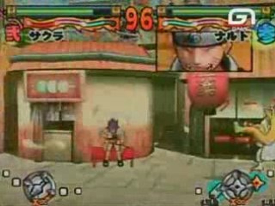 Naruto Game Clip : Testa rosa sterone