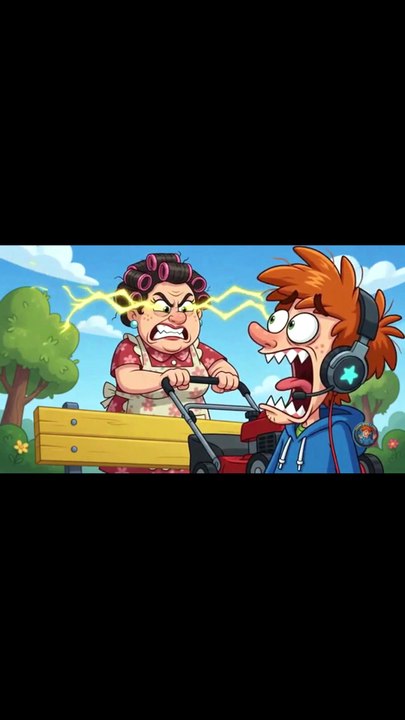 Mom CAUGHT Me Gaming… and Made Me Mow the Lawn! 😱 | Jimmy Episode 1