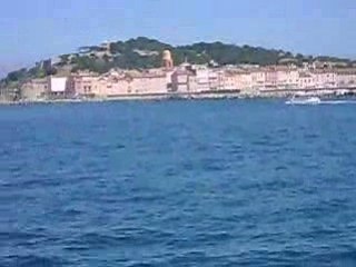 Balade en bateau vue de st tropez