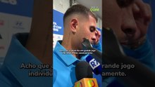 'Vai fazer o PIX', brinca Bruno Guimarães sobre assistência pra Matheus Cunha