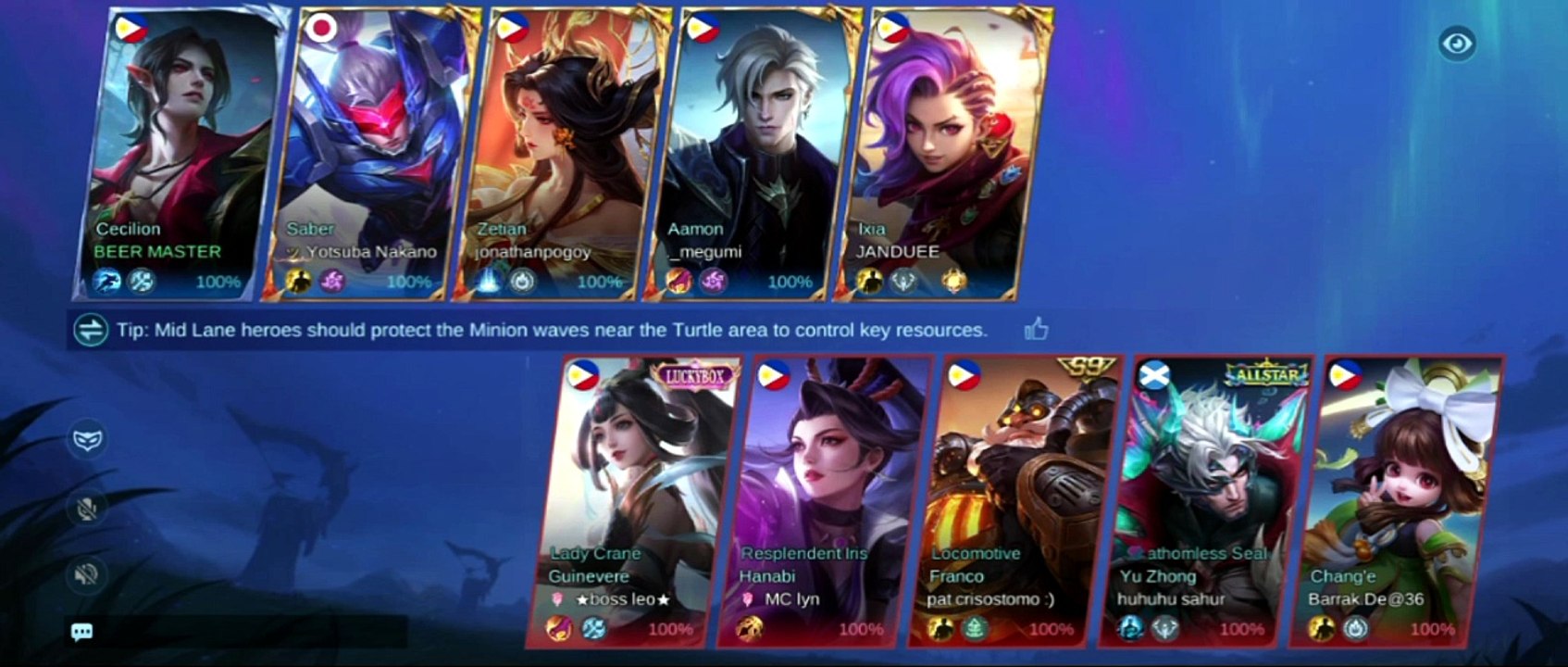 MOBILE LEGENDS ( CECILION )