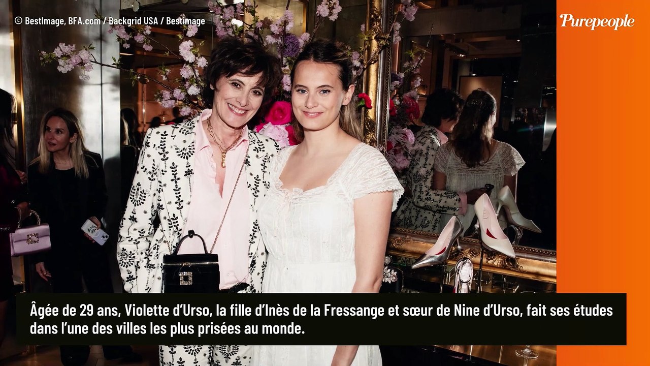 Violette d’Urso, la fille d’Inès de la Fressange, fait ses études dans l’une des villes les plus prisées au monde