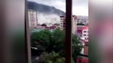 Terribles imágenes del terremoto que ha sacudido Caracas