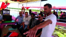 Konya'da inci gibi açan nilüferler tekne turları ile keşfediliyor