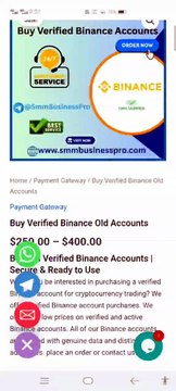 Top 6 Sites To Buying Verified Binance Accounts
