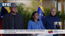 Delcy Rodríguez suspende clases y trabajo en servicios no esenciales tras fuertes sismos
