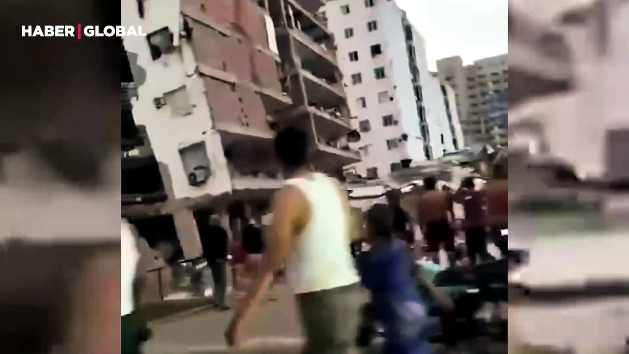 Venezuela'da kıyamet anı: Meydana gelen depremin ardından oluşan büyük yıkım kamerada