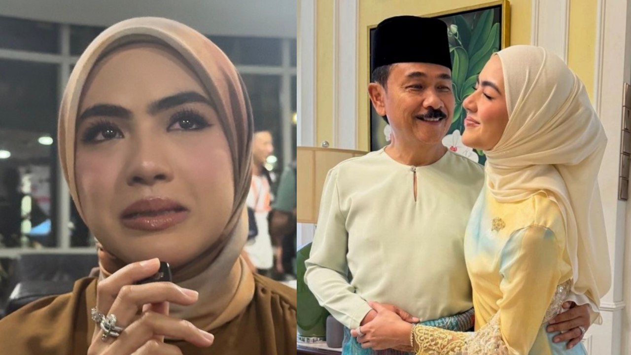 Tiada lagi doa seorang bapa, Erysha Emyra sebak cerita arwah pergi depan mata
