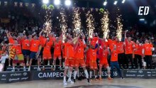 La celebración del Valencia Basket puede transformarse en despedida para muchos