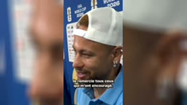 Brésil - Neymar : Très heureux et très ému
