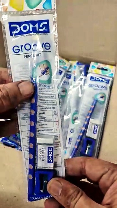 DOMS Groove Pencil Kit ✏️ | Unboxing & Review