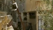 Al-Qassam Targets IDF Armor in Gaza Ruins