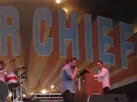 Stuntman Ricky Wilson (Kaiser Chiefs)