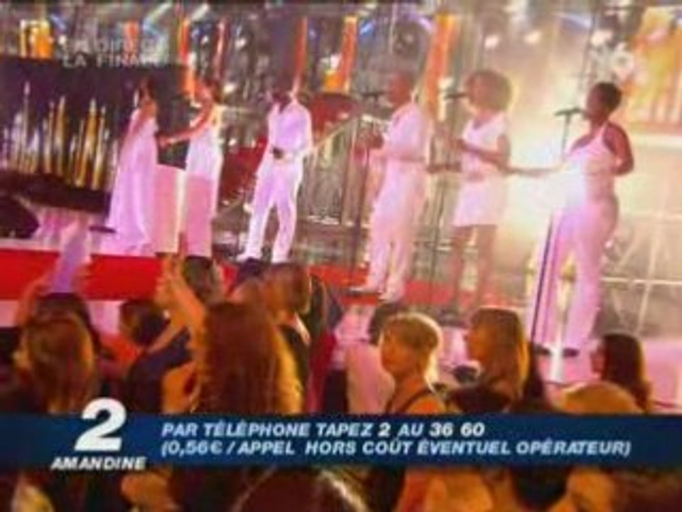 Amandine - Somebody to love - Finale nouvelle Star 2008