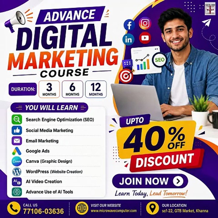 Learn Advance Digital Marketing Course