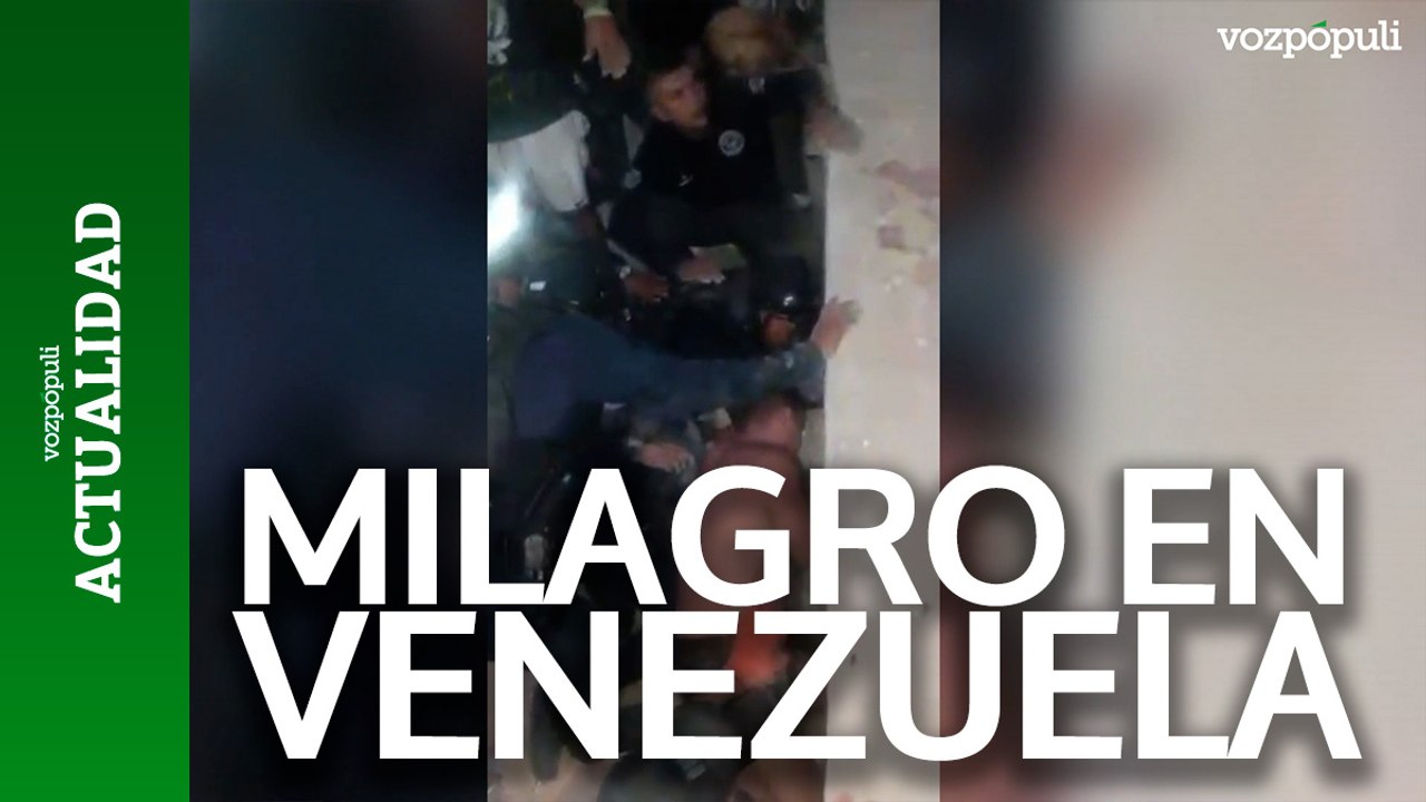 Milagro entre las ruinas: equipos de emergencia logran rescatar a un joven atrapado