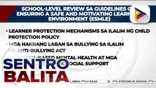Nationwide safety audit sa mga paaralan, ipinag-utos ng DepEd para sa pinaigting na proteksyon sa mga mag-aaral | ulat ni Cleizl Pardilla