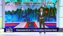 Bocah 12 Tahun Tewas dalam Serangan Drone Israel di Kamp Pengungsian Gaza | SAPA SIANG