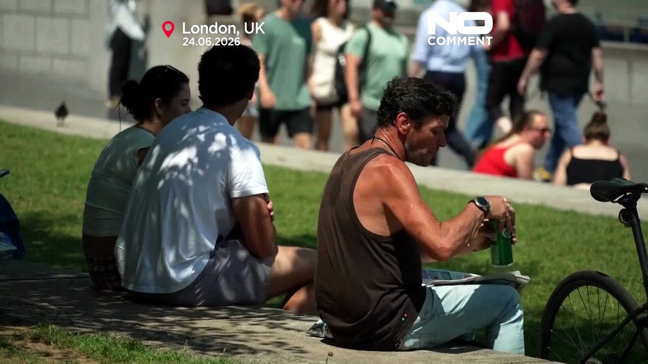 Hitzewelle über Europa: von London bis Madrid fast 39 Grad
