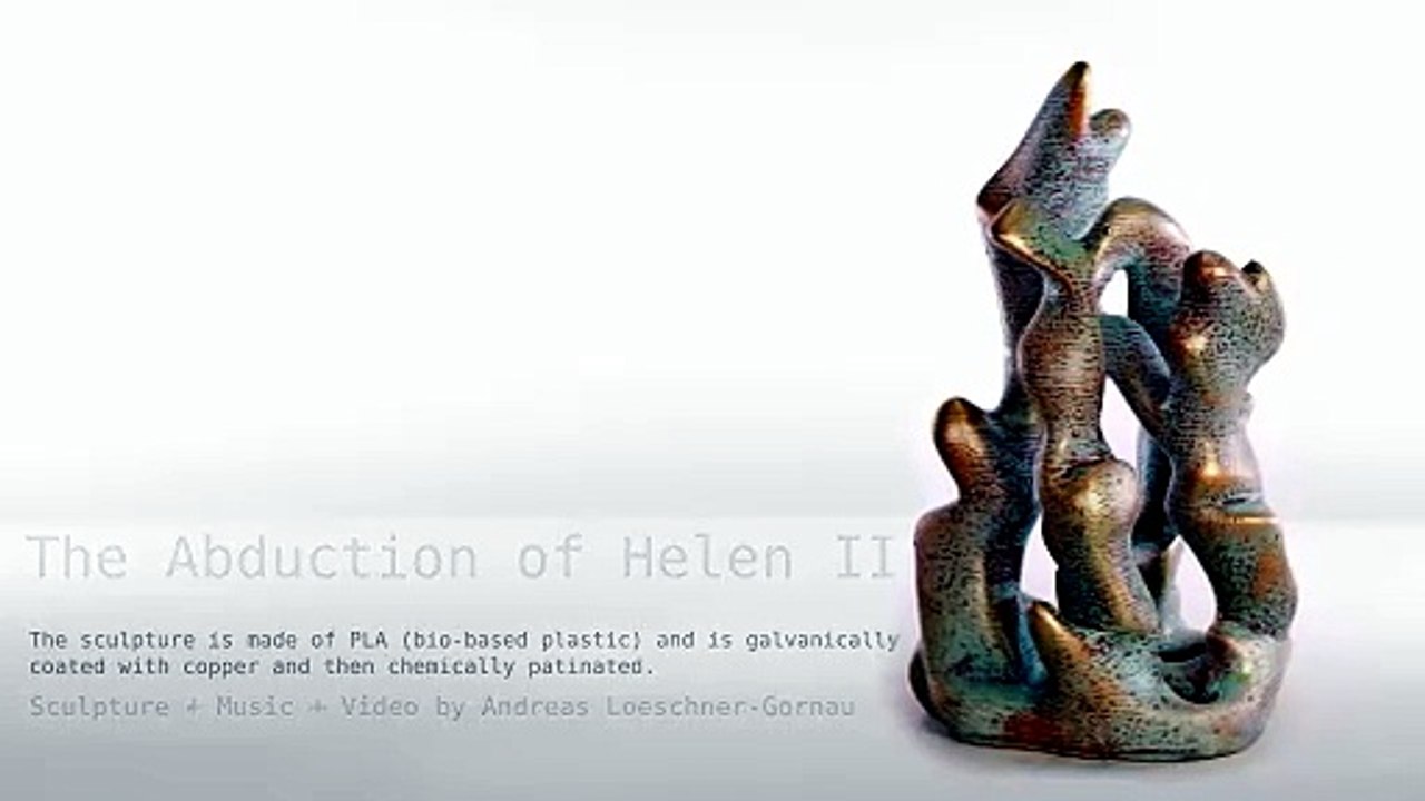 Der Raub der Helena II Skulptur