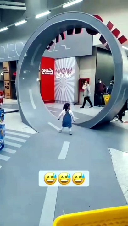 She thought she could do a full loop