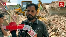 दिल्ली के महरौली में पुरानी इमारत की दीवार भरभराकर गिरी, बड़ा हादसा टला