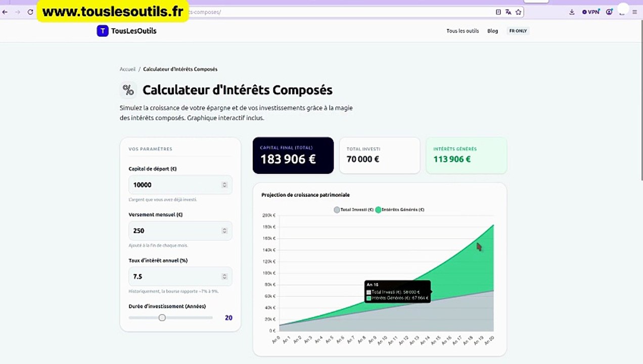 [TUTO] Comment calculer la puissance des INTÉRÊTS COMPOSÉS et du DCA (Stratégie Facile)
