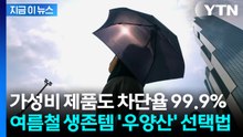 '자외선 차단' 성능 높이려면…우양산 선택 방법 보니 [지금이뉴스] / YTN