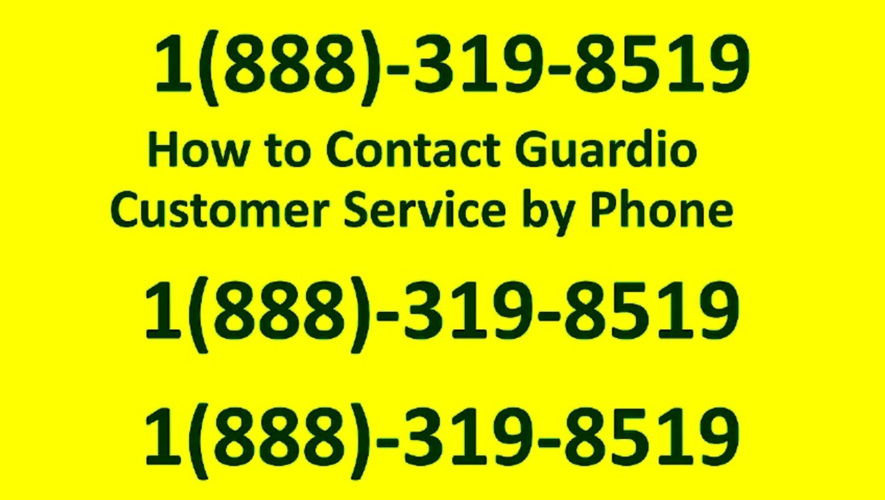 How to Contact Guardio Customer Service by Phone