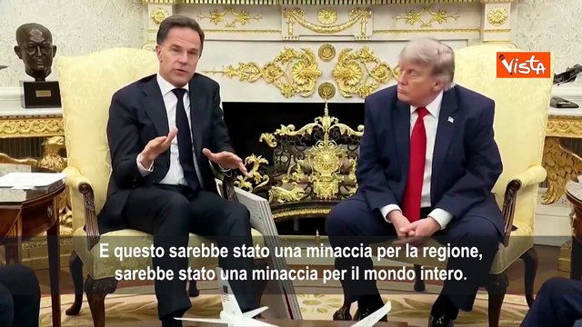 Rutte (Nato): Trump si è assunto resposabilità di guerra Iran per bene di tutto il mondo libero