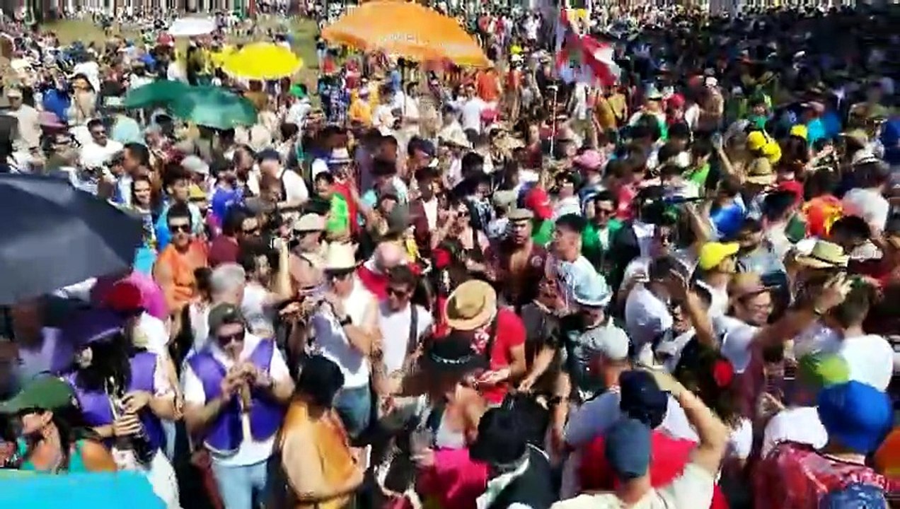 El ambiente en puerta de corrales es espectacular