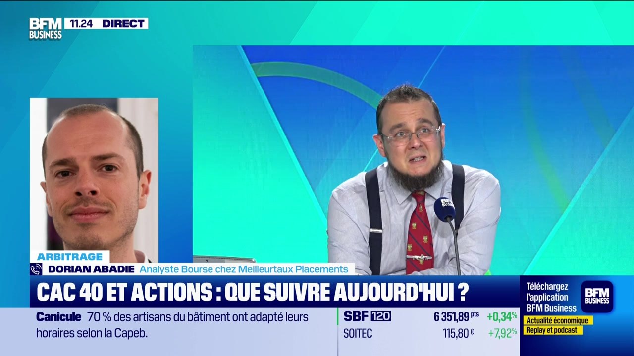 Arbitrage : CAC40 et actions, que suivre ? - 25/06